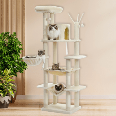 Arbre a Chat Design | Aruba™ Beige - My Little Kat