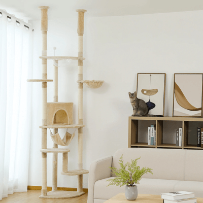 Arbre a Chat Design | Monaco™ beige - My Little Kat