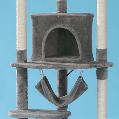 Arbre a Chat Design | Monacoâą gris - My Little Kat