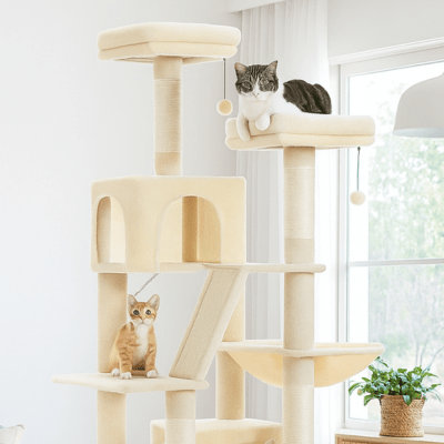 Arbre a Chat Design | SYDNEYâą Beige - My Little Kat