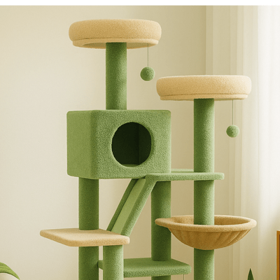 Arbre a Chat Design | SYDNEYâą Vert - My Little Kat