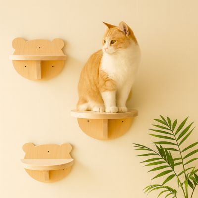 Arbre a Chat mural | Séoul™ - étagère x1 - My Little Kat