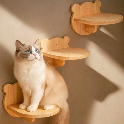 Arbre a Chat mural | Séoul™ - étagère x1 - My Little Kat