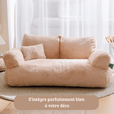 Coussin Chat | Canapé LINA™ Beige - My Little Kat