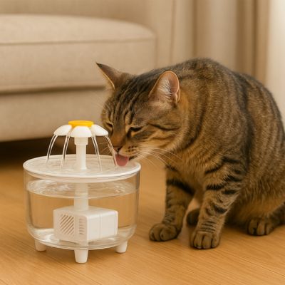 Fontaine à eau pour chat | PAQUERETTE™ - My Little Kat