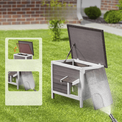 Maison pour Chat Extérieur | LEA™ - My Little Kat
