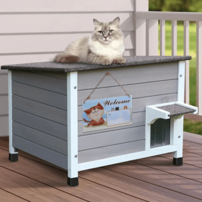 Maison pour Chat Extérieur | LEA™ - My Little Kat