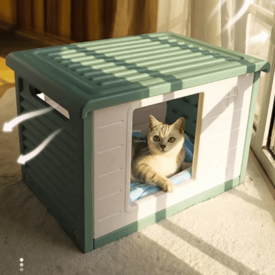 Maison pour Chat Extérieur | TYRA™ - My Little Kat