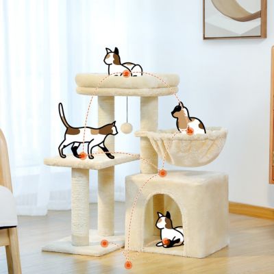 Arbre a chat Design | ATHENE™ Beige - My Little Kat