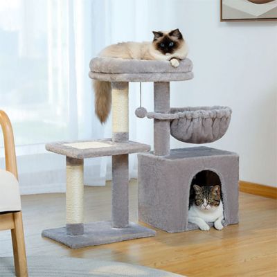 Arbre a chat Design | ATHENE™ Gris - My Little Kat