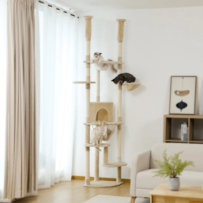 Arbre a Chat Design | Monaco™ beige - My Little Kat