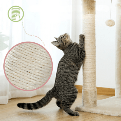 Arbre a Chat Design | Monaco™ beige - My Little Kat