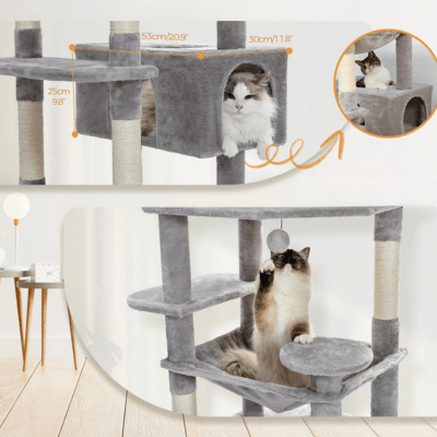 Arbre a Chat Design | SANA™ Beige - My Little Kat