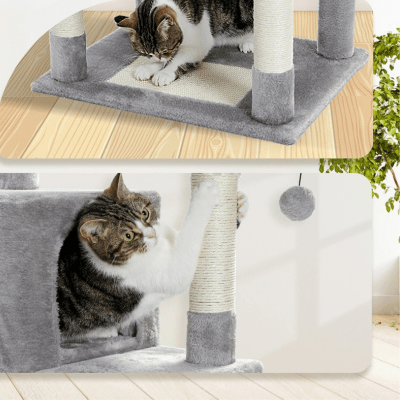Arbre a Chat Design | SANA™ Gris - My Little Kat
