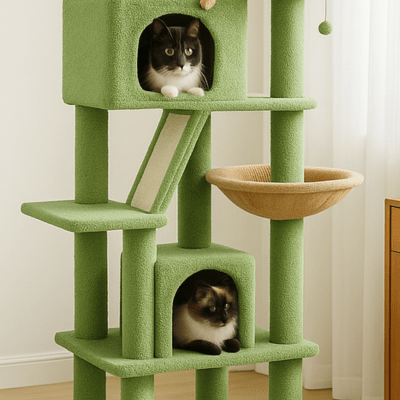 Arbre a Chat Design | SYDNEY™ Vert - My Little Kat