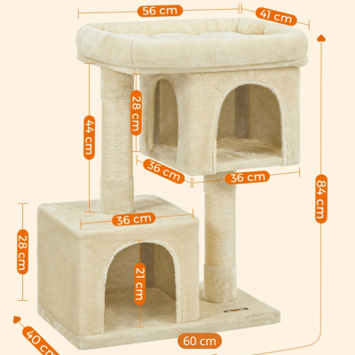 Arbre a chat Maine Coon | Andréa™ beige - My Little Kat
