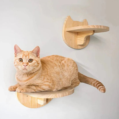 Arbre a Chat mural | Séoul™ - étagère x1 - My Little Kat