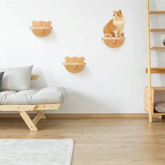 Arbre a Chat mural | Séoul™ - étagère x1 - My Little Kat
