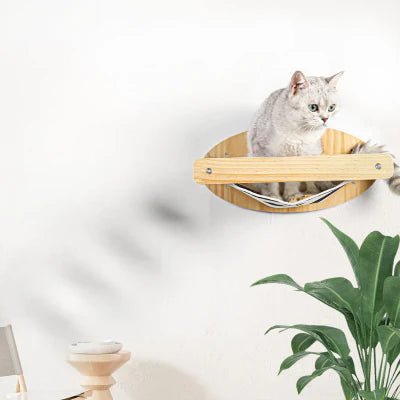 Arbre a Chat Mural | Séoul™ Hamac x1 - My Little Kat