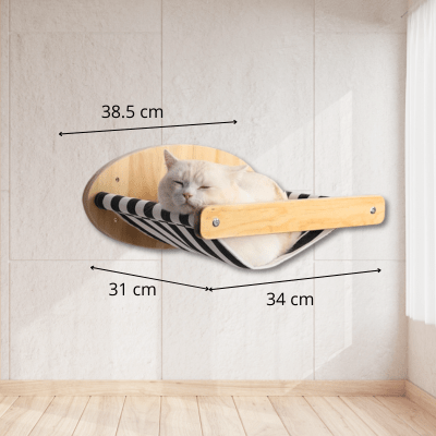 Arbre a Chat Mural | Séoul™ Hamac x1 - My Little Kat