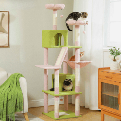 Arbre a Chat XXL | SYDNEY™ Rose - My Little Kat