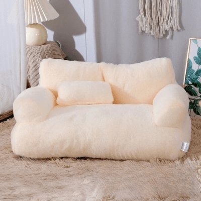 Coussin Chat | Canapé LINA™ Beige - My Little Kat