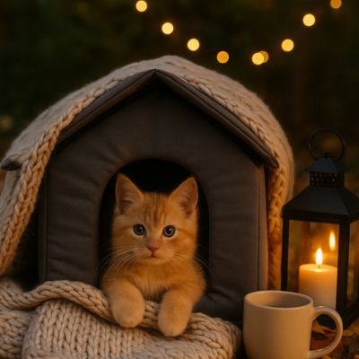 Maison Hiver Premium – LAMI™ - My Little Kat