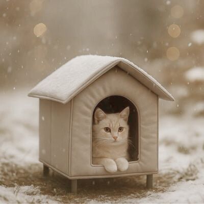 Maison Hiver Premium – LAMI™ - My Little Kat