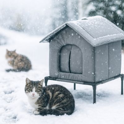 Maison Hiver Premium – LAMI™ - My Little Kat