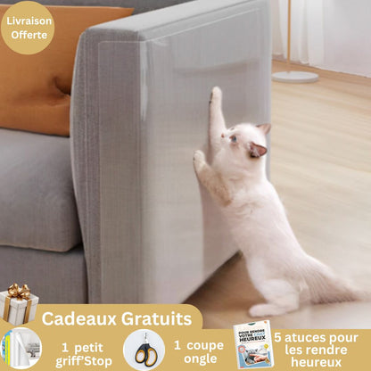 Protection Anti - Griffes Invisible | Griff'Stop Invisible 30 cm / 500 cm - My Little Kat